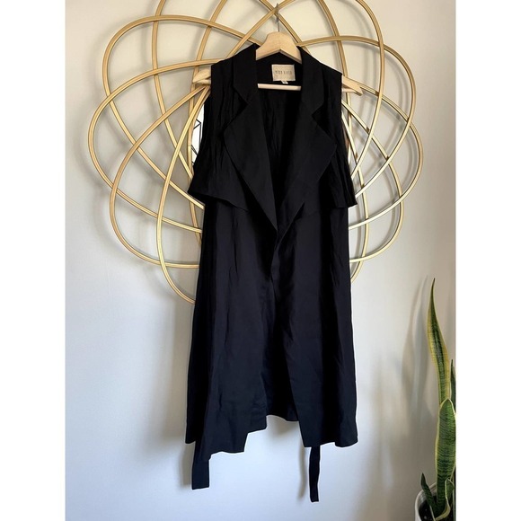 Moon River Long Cardigan Black size Small - Picture 1 of 7